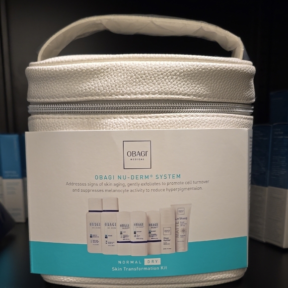 Obagi Nu-Derm System Skincare Set in White Case - Picture 1 of 3